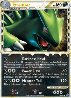 Tyranitar, Unleashed, no. 88