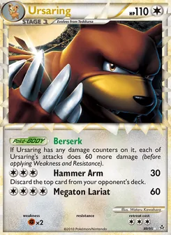 Ursaring, Unleashed, no. 89