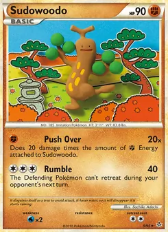 Sudowoodo, Unleashed, no. 9