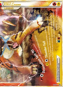 Entei & Raikou LEGEND, Unleashed, no. 91