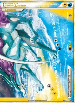 Raikou & Suicune LEGEND, Unleashed, no. 93
