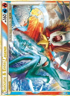 Suicune & Entei LEGEND, Unleashed, no. 94