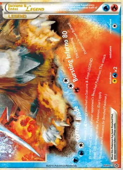 Suicune & Entei LEGEND, Unleashed, no. 95