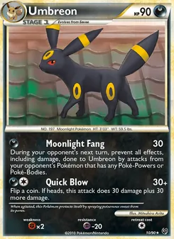 Umbreon, Undaunted, no. 10