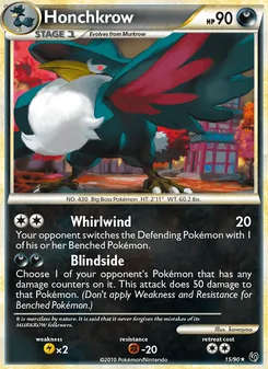 Honchkrow, Undaunted, no. 15