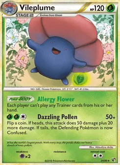 Vileplume, Undaunted, no. 24