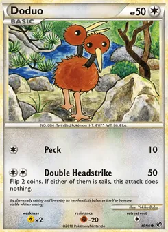 Doduo, Undaunted, no. 45