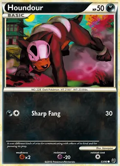 Houndour, Undaunted, no. 53