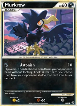 Murkrow, Undaunted, no. 58