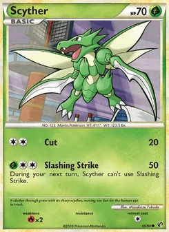 Scyther, Undaunted, no. 65