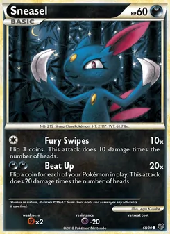 Sneasel, Undaunted, no. 68