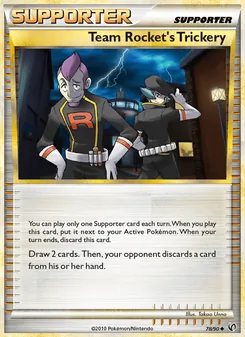 Team Rocket's Trickery, Undaunted, no. 78