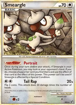 Smeargle, Undaunted, no. 8