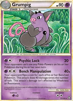Grumpig, Triumphant, no. 23