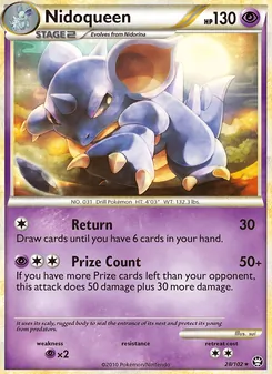 Nidoqueen, Triumphant, no. 28