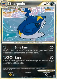 Sharpedo, Triumphant, no. 30