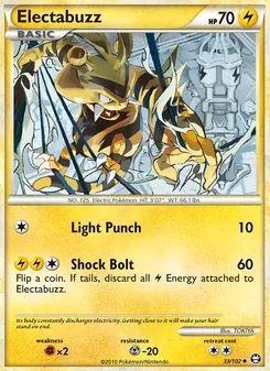 Electabuzz, Triumphant, no. 33