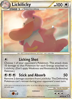 Lickilicky, Triumphant, no. 38