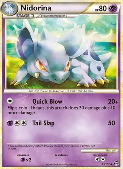 Nidorina, Triumphant, no. 45