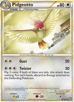 Pidgeotto, Triumphant, no. 47