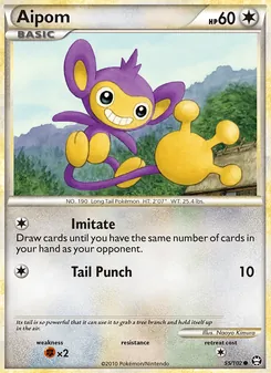 Aipom, Triumphant, no. 55