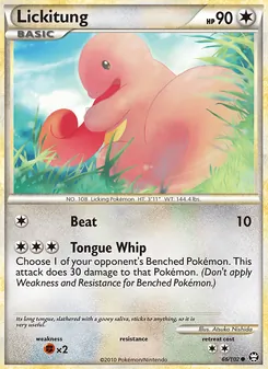 Lickitung, Triumphant, no. 66