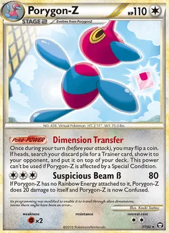 Porygon-Z, Triumphant, no. 7