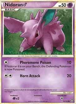 Nidoran ♂, Triumphant, no. 70