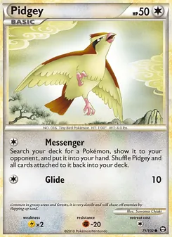 Pidgey, Triumphant, no. 71