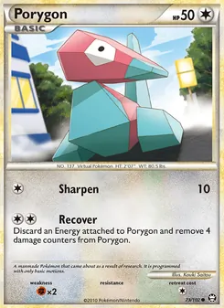 Porygon, Triumphant, no. 73