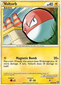 Voltorb, Triumphant, no. 83