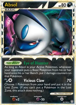 Absol, Triumphant, no. 91