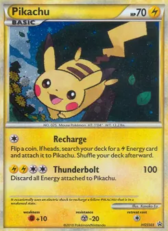 Pikachu, Promo HGSS, n° HGSS03