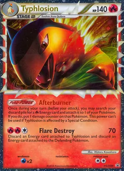 Typhlosion, Promo HGSS, n° HGSS09