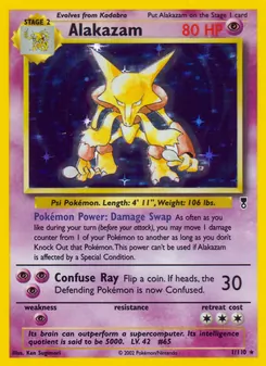 Alakazam, Legendary Collection, n° 1