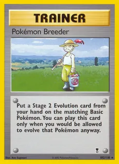 Pokémon Breeder, Legendary Collection, n° 102