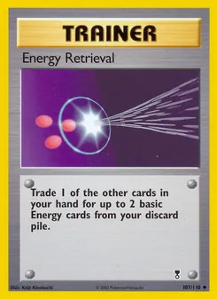 Energy Retrieval, Legendary Collection, n° 107