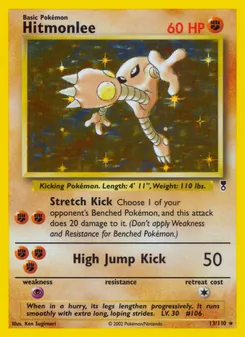 Hitmonlee, Legendary Collection, n° 13