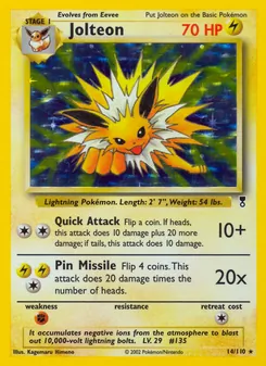 Jolteon, Legendary Collection, n° 14