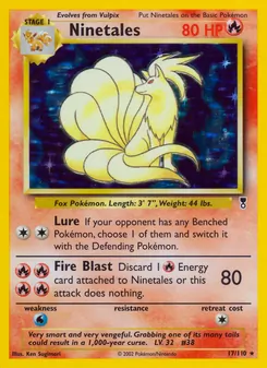 Ninetales, Legendary Collection, n° 17