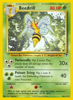 Beedrill, Legendary Collection, n° 20