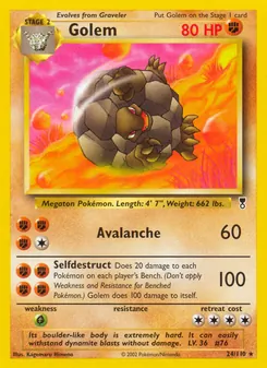 Golem, Legendary Collection, n° 24