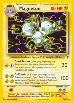 Magneton, Legendary Collection, n° 28