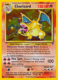 Charizard, Legendary Collection, n° 3