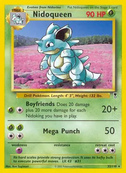 Nidoqueen, Legendary Collection, n° 32