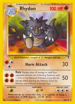 Rhydon, Legendary Collection, n° 35