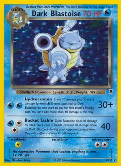 Dark Blastoise, Legendary Collection, n° 4