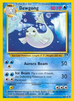 Dewgong, Legendary Collection, n° 40