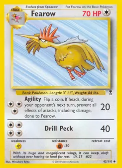 Fearow, Legendary Collection, n° 42