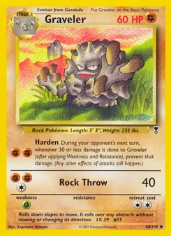 Graveler, Legendary Collection, n° 44